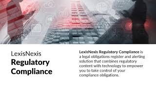 LexisNexis Regulatory Compliance