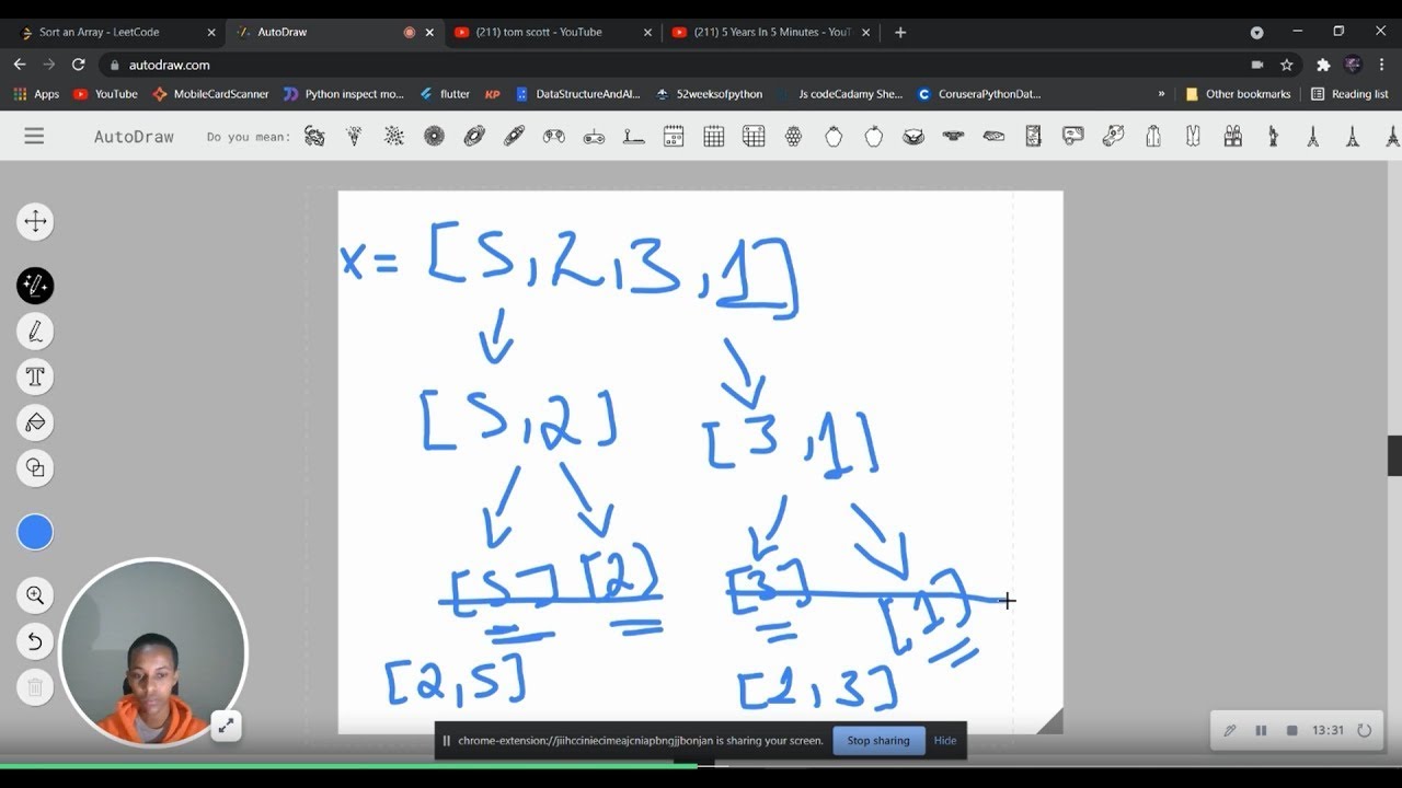 LeetCode 912. Sort an Array Explained (Python Solution ) in Amharic ...
