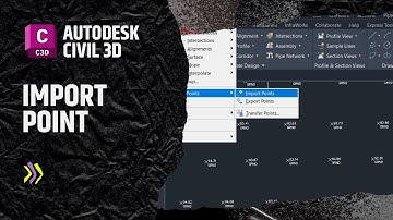 How to Import Points into Civil 3D Easily | Part.1