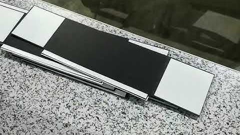 Double sided tape labeling machine for foldable rigid box