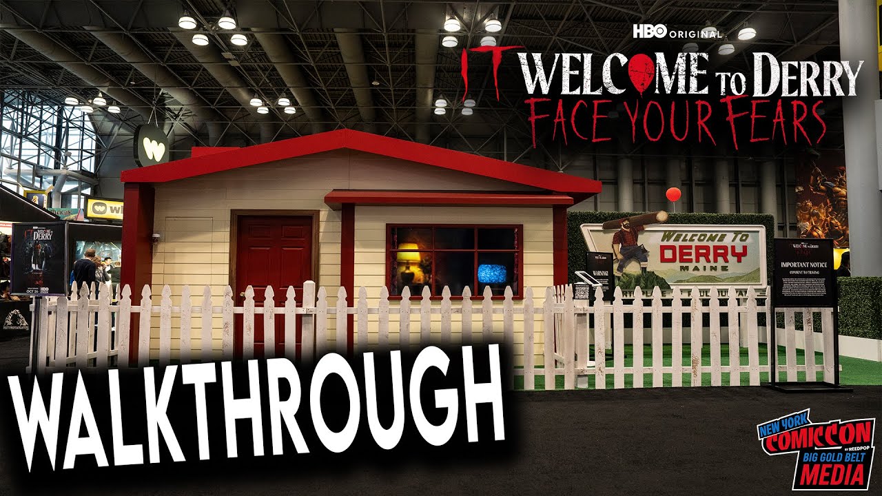 IT: Добро пожаловать на мероприятие «Встречайся со своими страхами» в Дерри на NYCC 2025 | Полное...