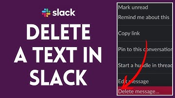 How to Delete Message on Slack 2024 | Delete A Text on Slack