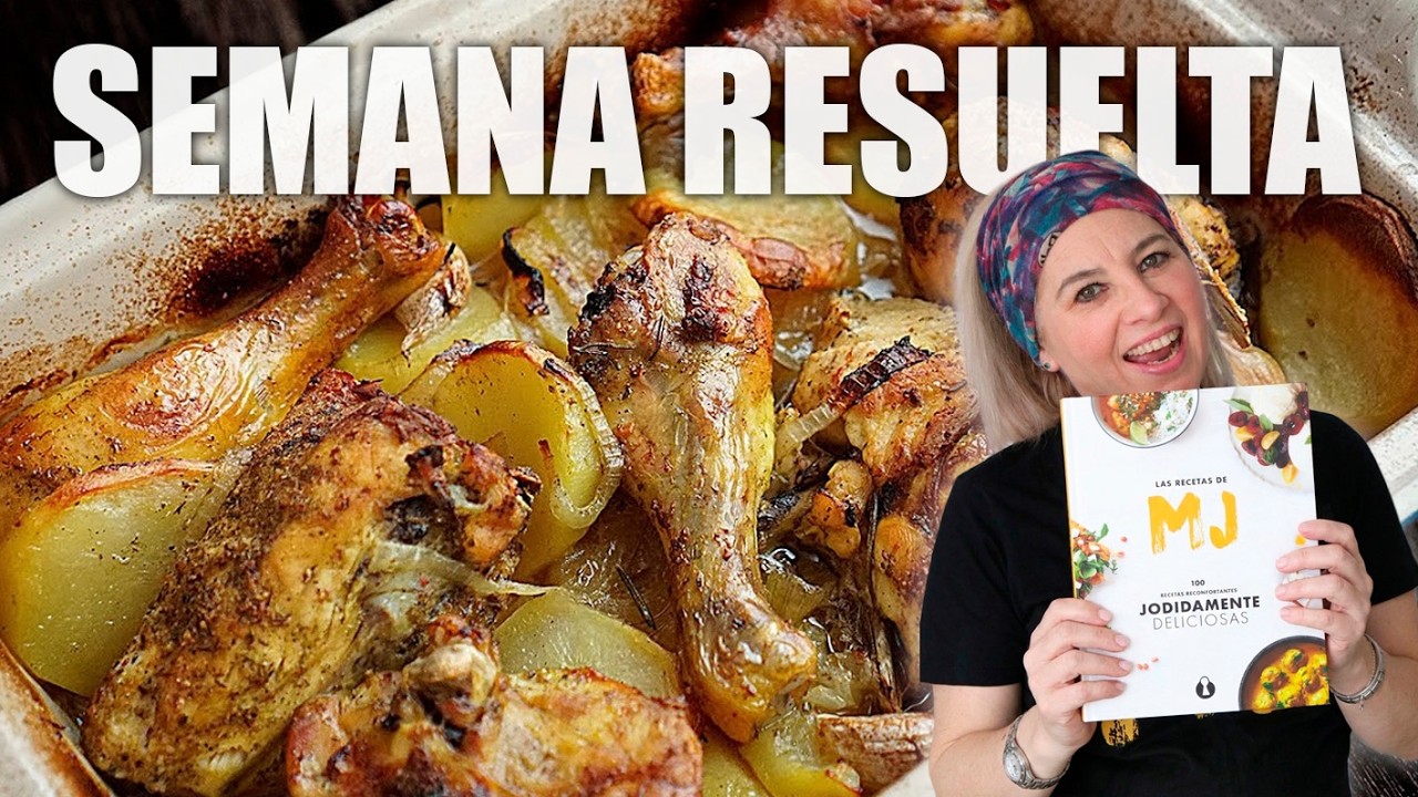 7 comidas FÁCILES y RÁPIDAS de hacer que te RESOLVERÁN toda la semana