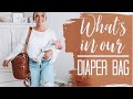 What's In Our Diaper Bag for a Toddler & Newborn
