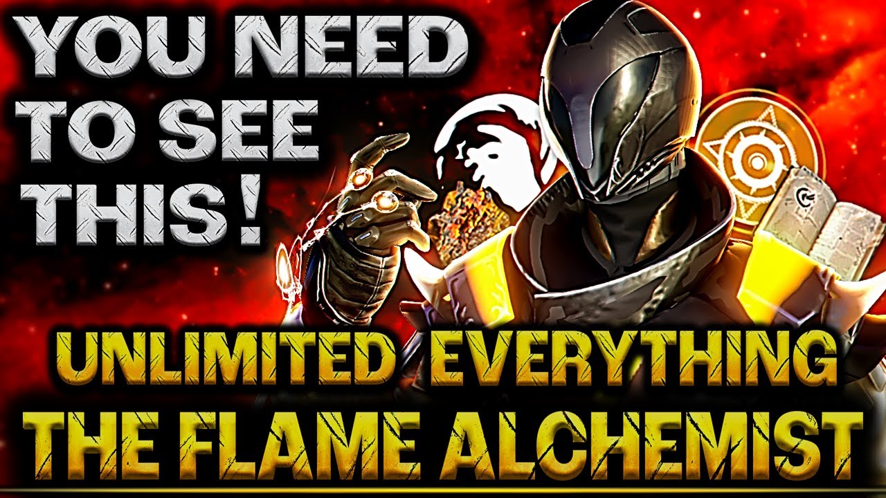 The BEST Warlock Build In Destiny 2 HISTORY! The Flame Alchemist [Destiny 2 Warlock Build]