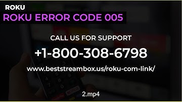 Roku Error Code 005 | Roku activate code link | Roku activation help
