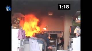 Bedroom Fire Test