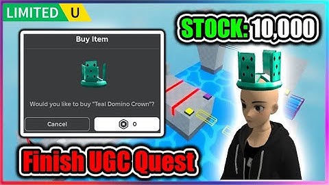 [UGC LIMITED] Teamwork Puzzles 2 Script - Finish UGC Event (Teal Domino Crown)