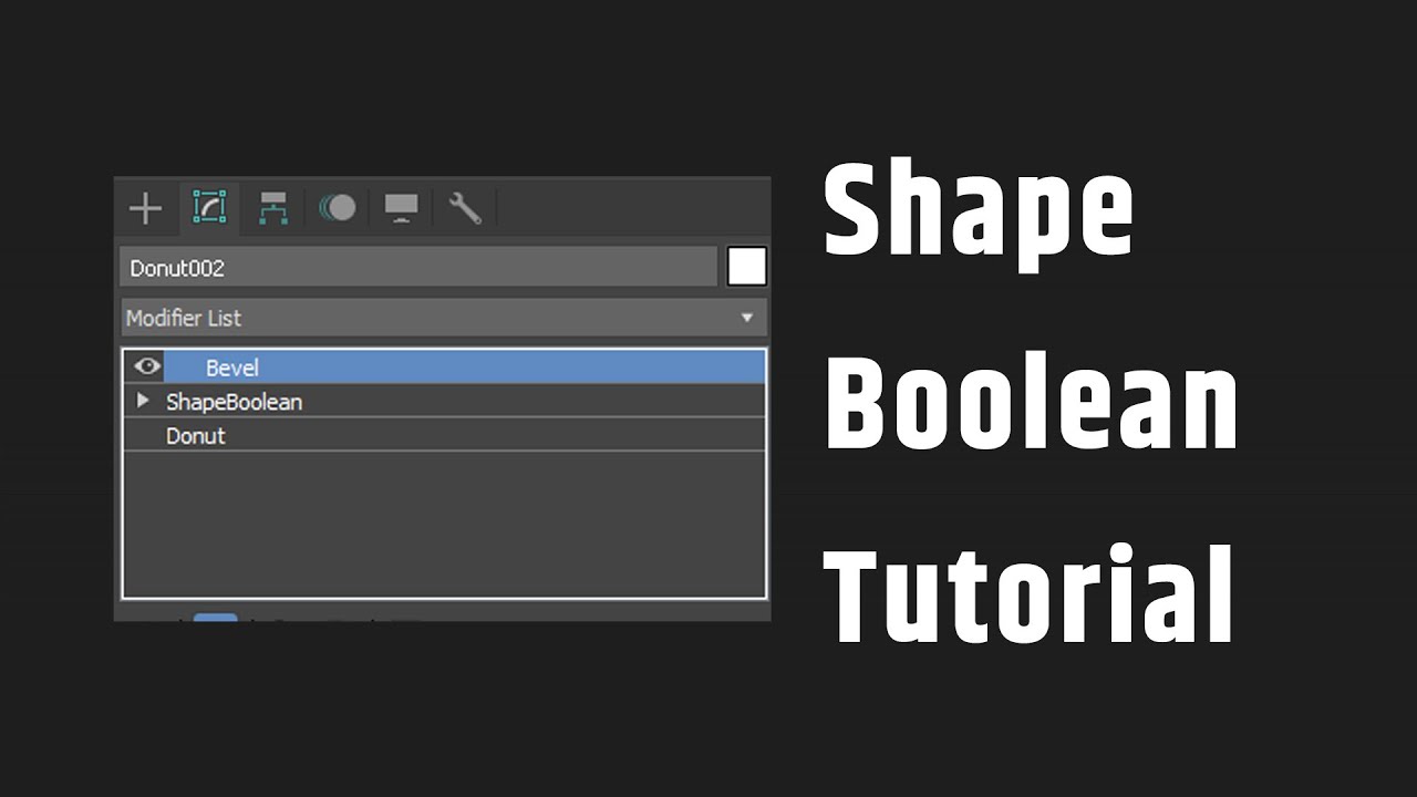 Shape Boolean in 3ds Max | 2D Shapes se 3D Modeling ka Powerful ...
