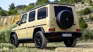 Новый легендарныйвнедорожник MercedesBenz Electric G-Class 2025 года для бездорожья|Танковый поворот