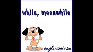 WHILE OR MEANWHILE