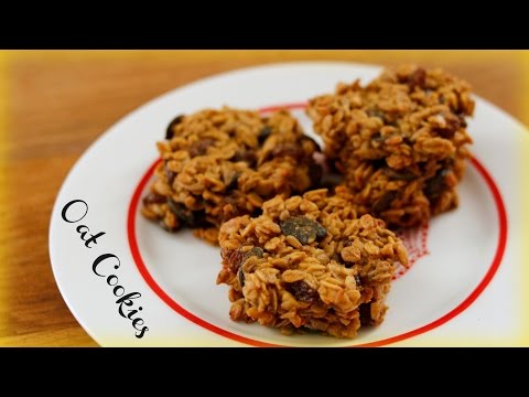 Healthier Oat Cookie Recipe - Quick and Nutritious Cookies