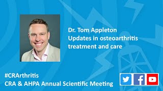 Celebrity Interview 4 - Dr. Tom Appleton on updates in osteoarthritis treatment and care Net Worth
