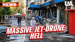 173 DRONES IN ONE NIGHT: RUSSIA LAUNCHED 50+ JET-POWERED UAVs AND GUIDED BOMBS!