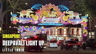 Deepavali Light Up 2026 at Little India Singapore | சிங்கப்பூரில் தீபாவளி | Singapore Diwali