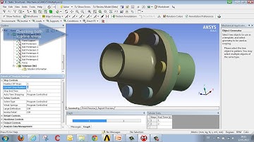 CADFEM Tutorial No.4 - Performing Calculations for a Bolted Assembly using ANSYS® Workbench™