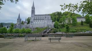 My Camino - Saint Bernadette and the Immaculate Conception.  Lourdes, France.