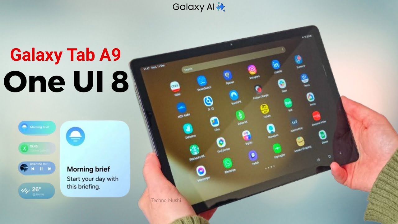 Samsung Galaxy Tab A9 One UI 8 Update is Here! - YouTube