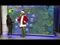 Mr grinch interrupts abc11s kweilyn murphy during weather