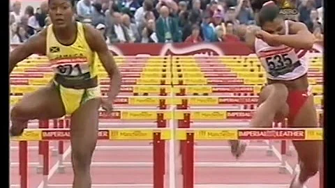 2002 Commonwealth Games Women's 100m Hurdles final