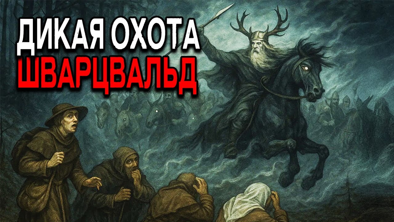 Средневековые Паломники Исчезли После Того, Как Увидели Дикую Охоту в Шварцвальде