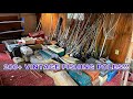 I Bought 200+ VINTAGE FISHING POLES & MORE!!! Plus Some Car Crushing Action As Always!