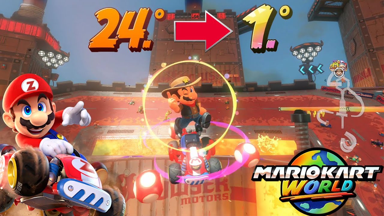 Sacando los ATAJOS PROHIBIDOS!!! - Mario Kart WORLD | Switch 2 - ZetaSSJ