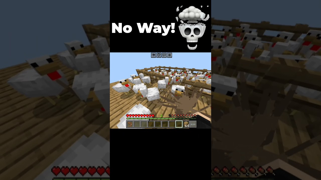 No Way!.... #minecraft #trending #shorts #ytshorts #like #subscribe