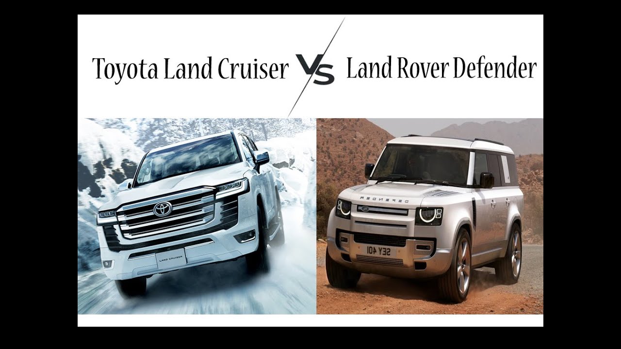 Toyota Land Cruiser Vs Land Rover Defender Comparison YouTube