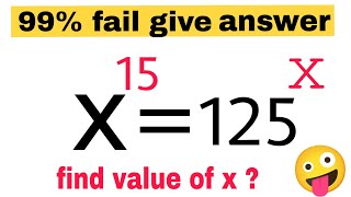 Nice Math Exponent Simplification Math Olympiad Question Find Value X ?