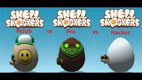 Shell Shockers | Noob vs Pro vs Hacker