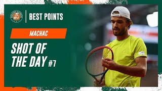 Shot of the day #7 Tomas Machac | RolandGarros 2024