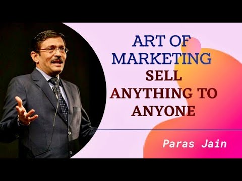 Art of Marketing Sell Anything to Anyone   PARAS JAIN