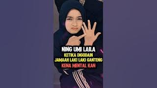 Ning Umi Laila's Reaction When Teased by Handsome Congregation #shorts