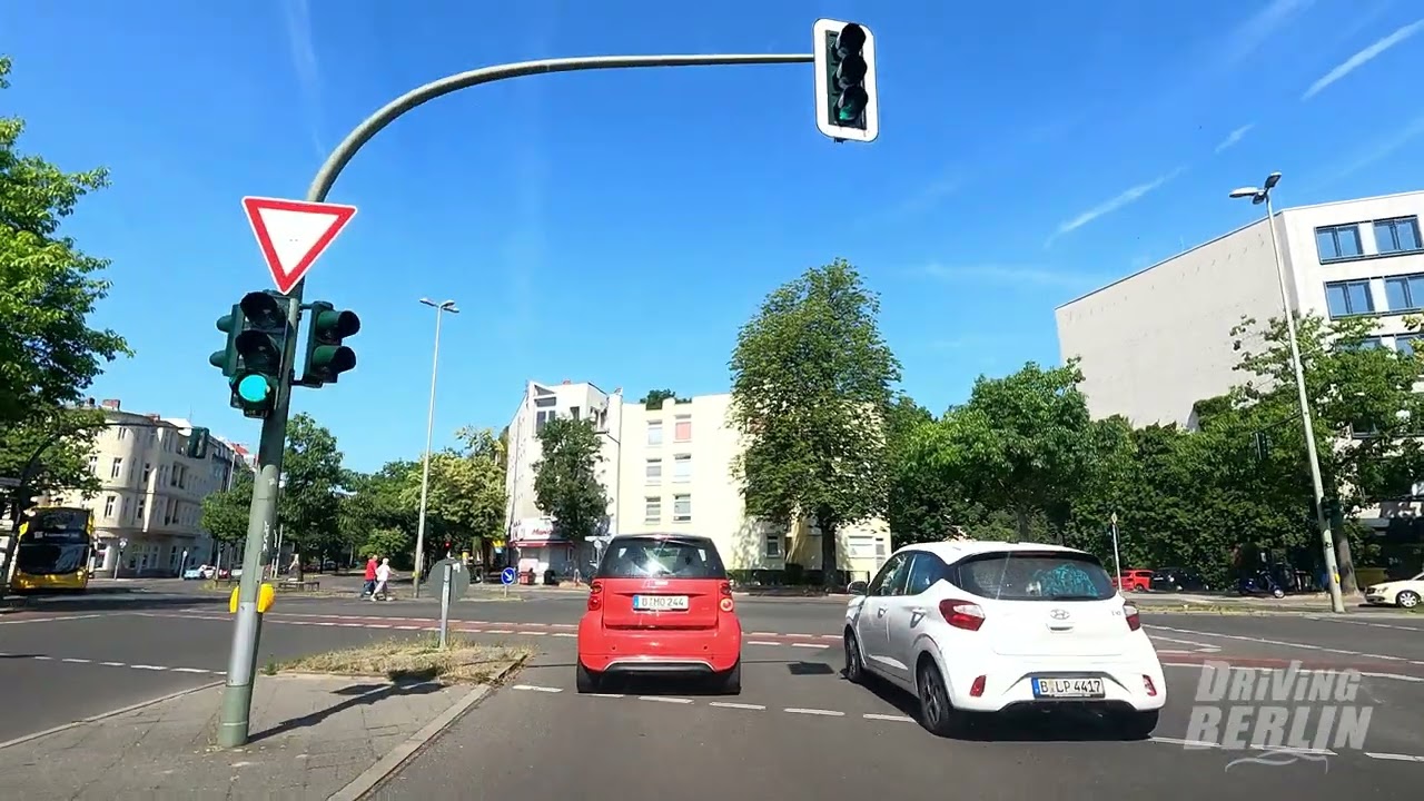 🇩🇪 Driving Berlin, Germany Tour Part 1 [4K 60FPS] 🚗🌇