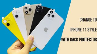iPhone 11/11 Pro Style Back Protector for iPhone X/XR