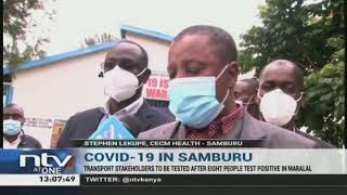 8 people test positive for COVID-19 in Samburu county