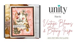 Unity Quick Tip: Vintage Blooms & Botany Inspo