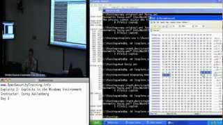 Celebrity Day 3 Part 4: Exploits 2: Exploits in the Windows Environment Wealth