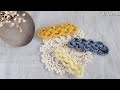 코바늘 니트헤어핀, Crochet hair accessories