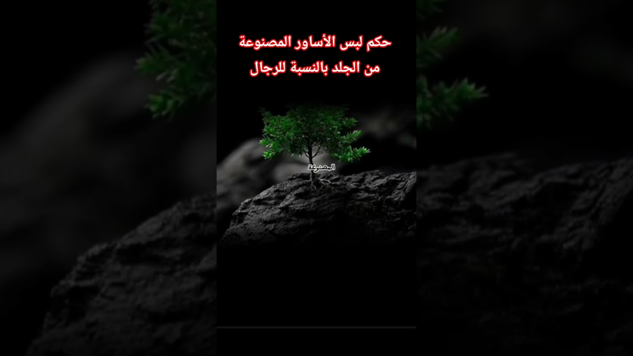 حكم لبس الأساور المصنوعة من الجلد بالنسبة للرجال؟ #اكسبلور #اقنباسات #العثيمين #المصحف #حالات_واتس