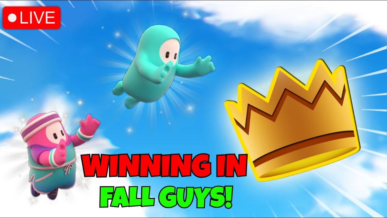 LIVE! Winning in FALL GUYS! (#1 Fall Guys Player)