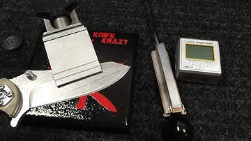 KME Sharpening System-Tips on Blade Placement in the Jaws-Degree & Angles