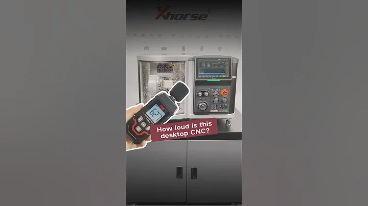 How loud is Xmachine XM-100 Desktop CNC? Check it out!#5axis #desktopcnc #cncmachine