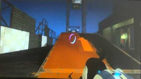 PORTAL 2 skip half the level glitch