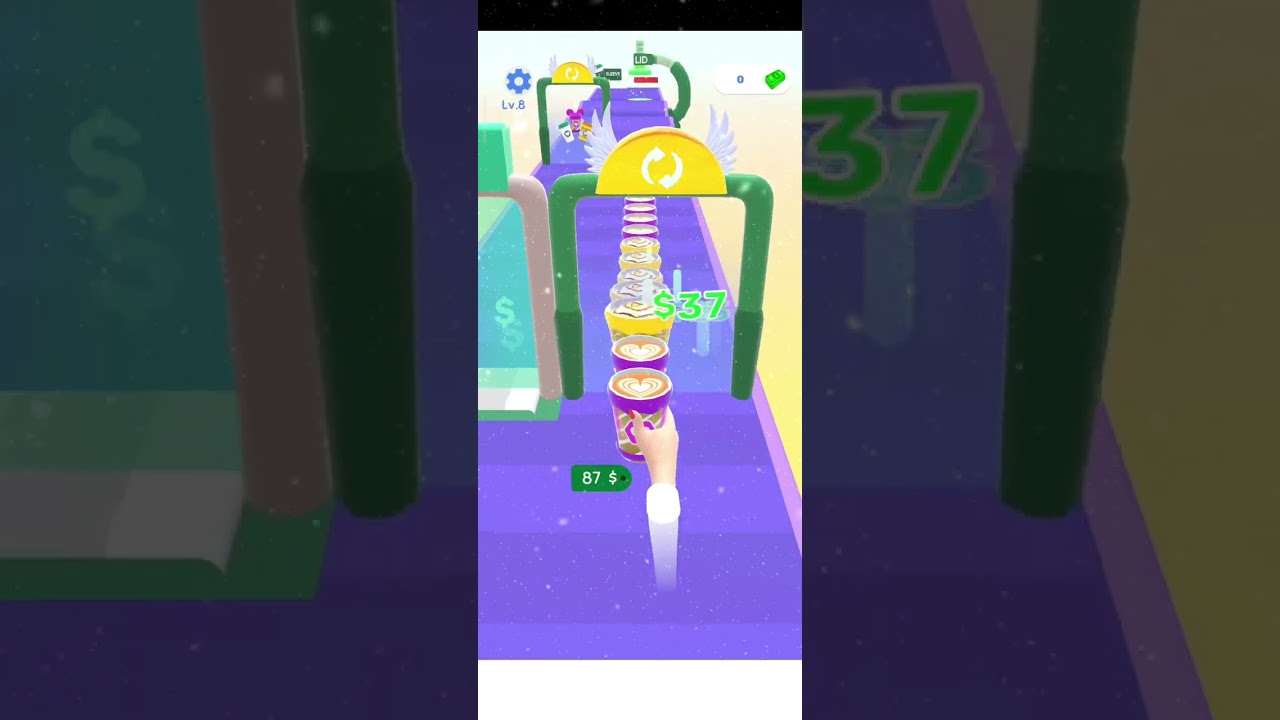 Coffee Stack Level 8 walkthrough