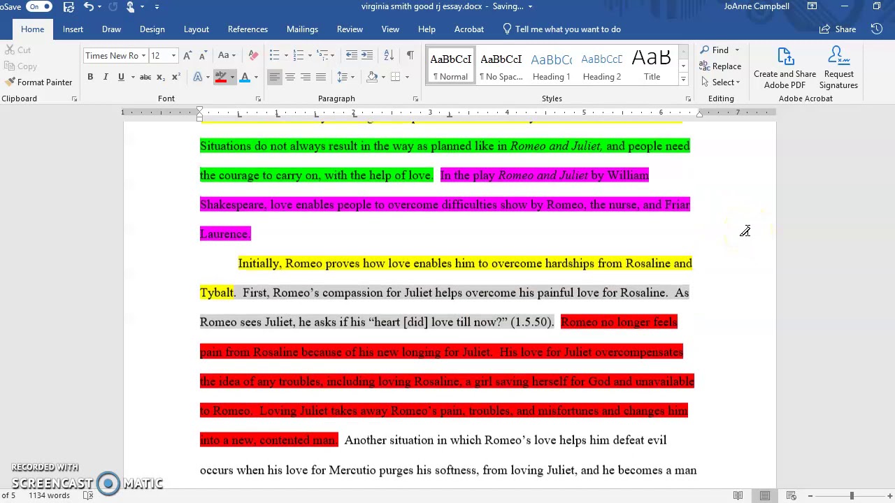 Writing your Rough Draft - YouTube