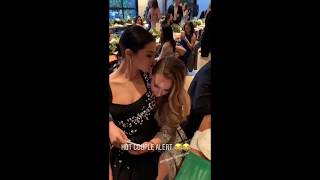 Selena Gomez At Courtney Barrys Wedding 22219