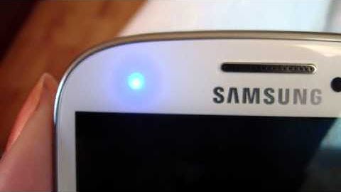 Samsung Galaxy S3 - Led Notification