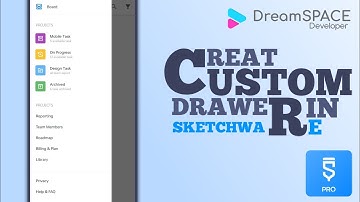How to make Custom Drawer in sketchware - DreamSPACE Dev #sketchware